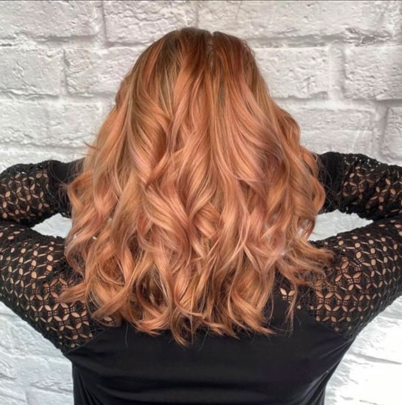 Evolution Hair PDX, rose gold hair by Tanja Weller